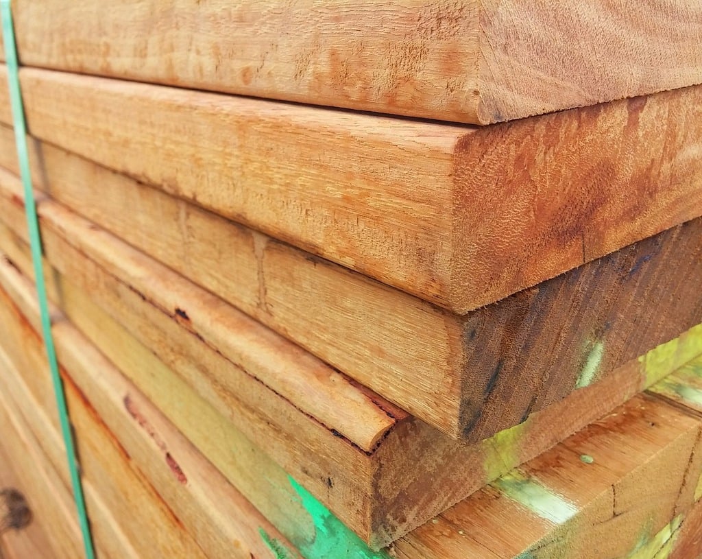 raw timber
