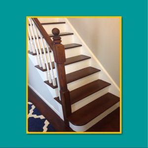 Metal and Wood Blended Staircases